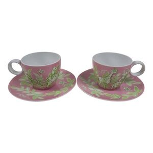 Rosenthal Floral Teacup Set Lily Pulitzer 2 sets